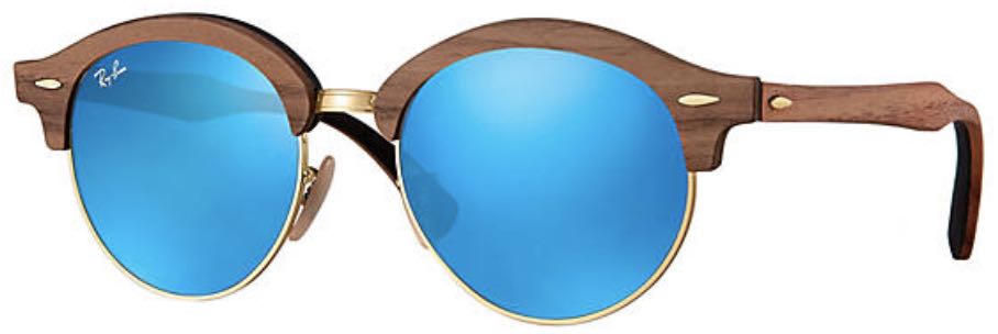 Ray-Ban Clubround Madera 4246M